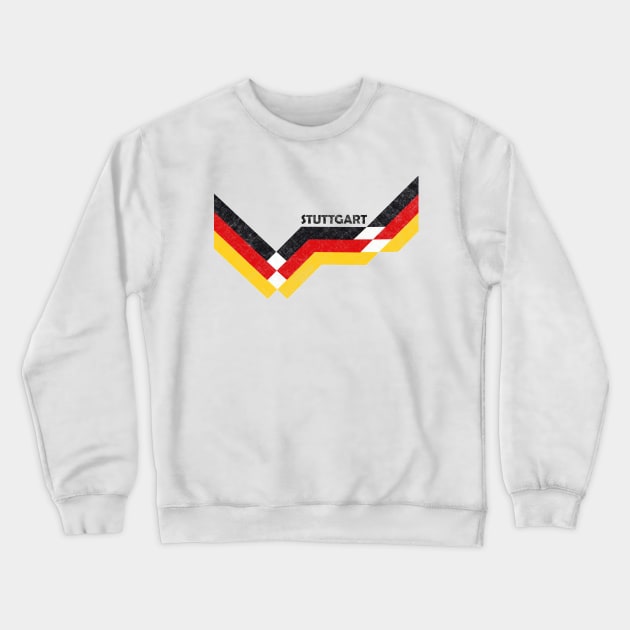 STUTTGART 2024 - RETRO MEISTER Crewneck Sweatshirt by ShamSahid